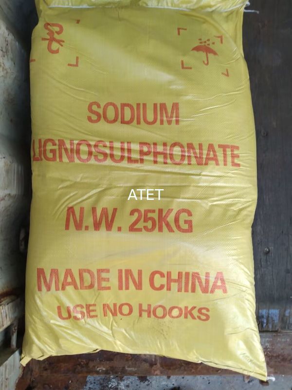 Zehirli olmayan Sodyum Lignosulfonat Ölçü Engelleyici Su Temizleme Ajansı CAS 8061-51-6