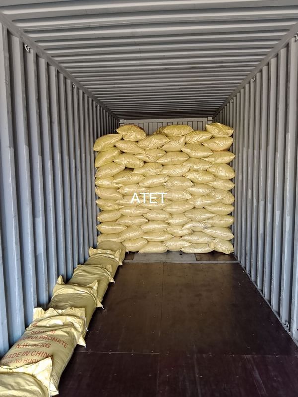 Korosif olmayan Kraft Lignin Tozu 8061-51-6 Su Redüktörü Beton Süper Plasticizer