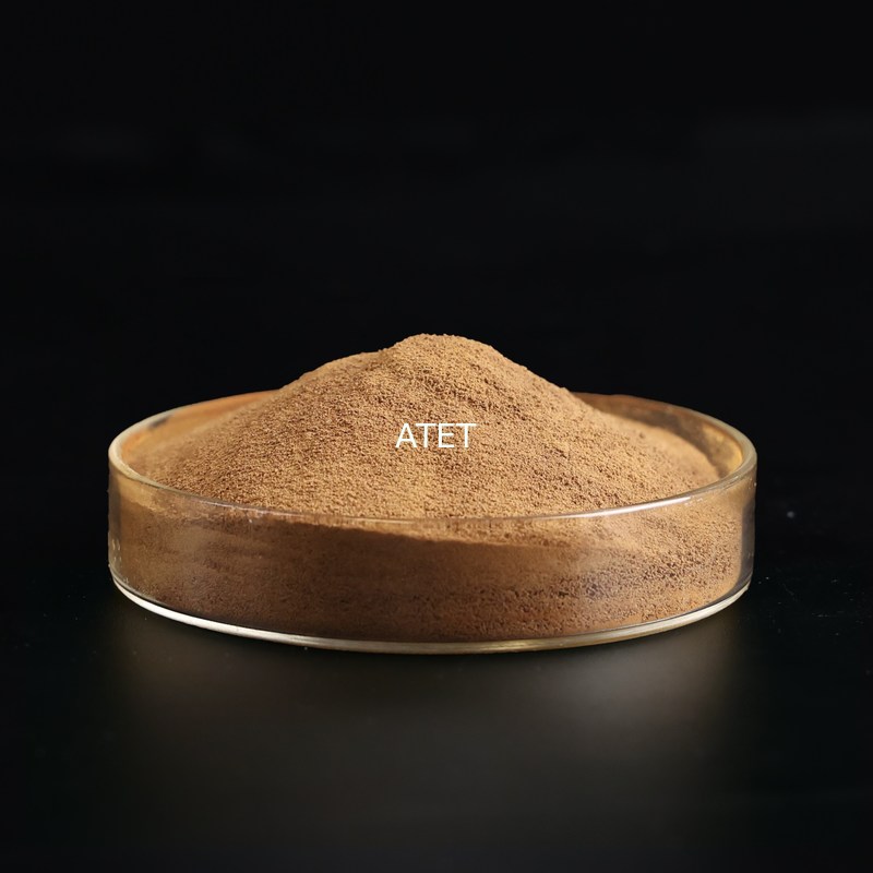 Kahverengi Toz Potasyum Lignosülfonat KLS Su Çözünürlüklü Endüstriyel Kimyasal Katkı Maddesi Çimento ve Beton Uygulamaları İçin